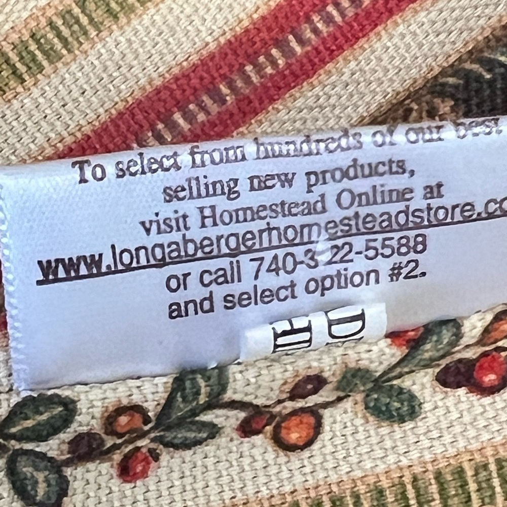 Longaberger Small Tote - Picture 16 of 16